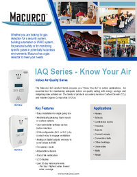 Thumbnail of document Data Sheet - IAQ-CO2 Gas Detector